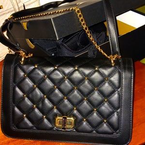 Badgley Mischka Quilted Crossbody Bag
